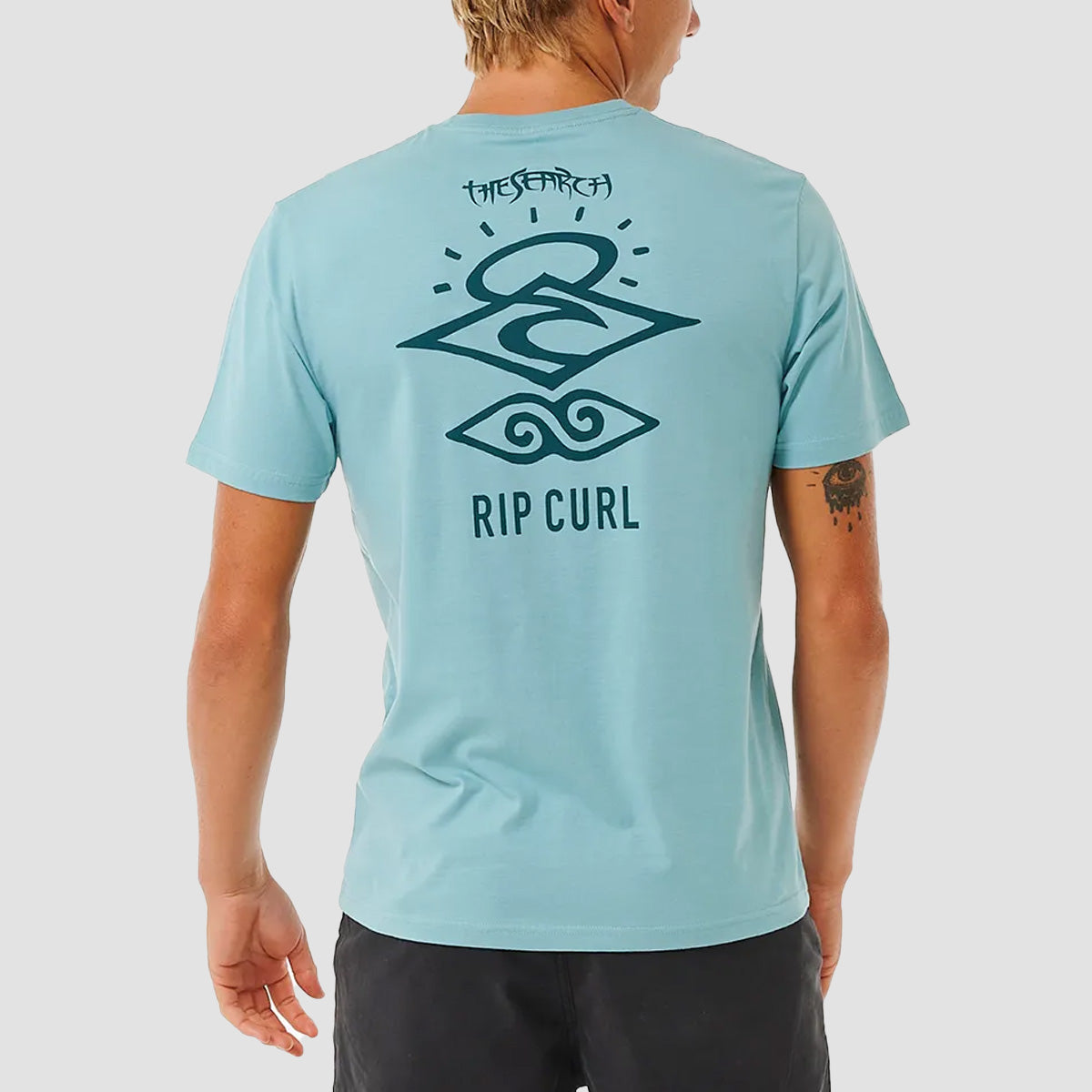 Rip Curl Search Icon T-Shirt Dusty Blue