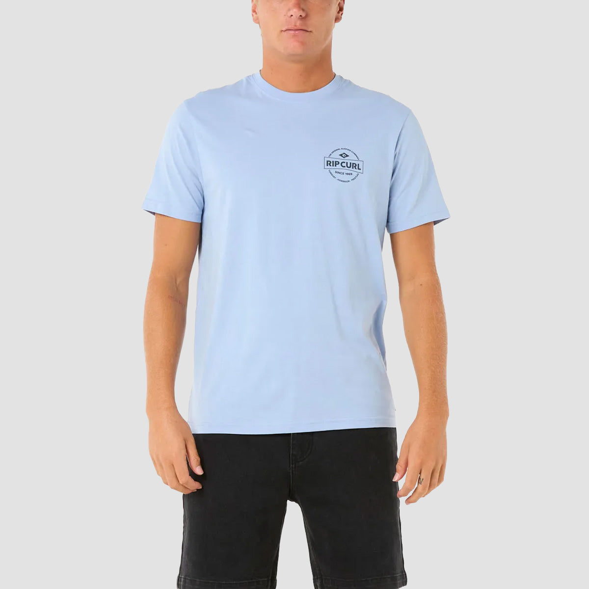 Rip Curl Staple T-Shirt Ice Blue