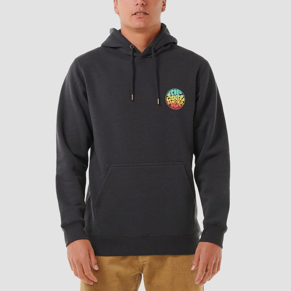 Rip Curl Wetsuit Icon Pullover Hoodie Washed Black