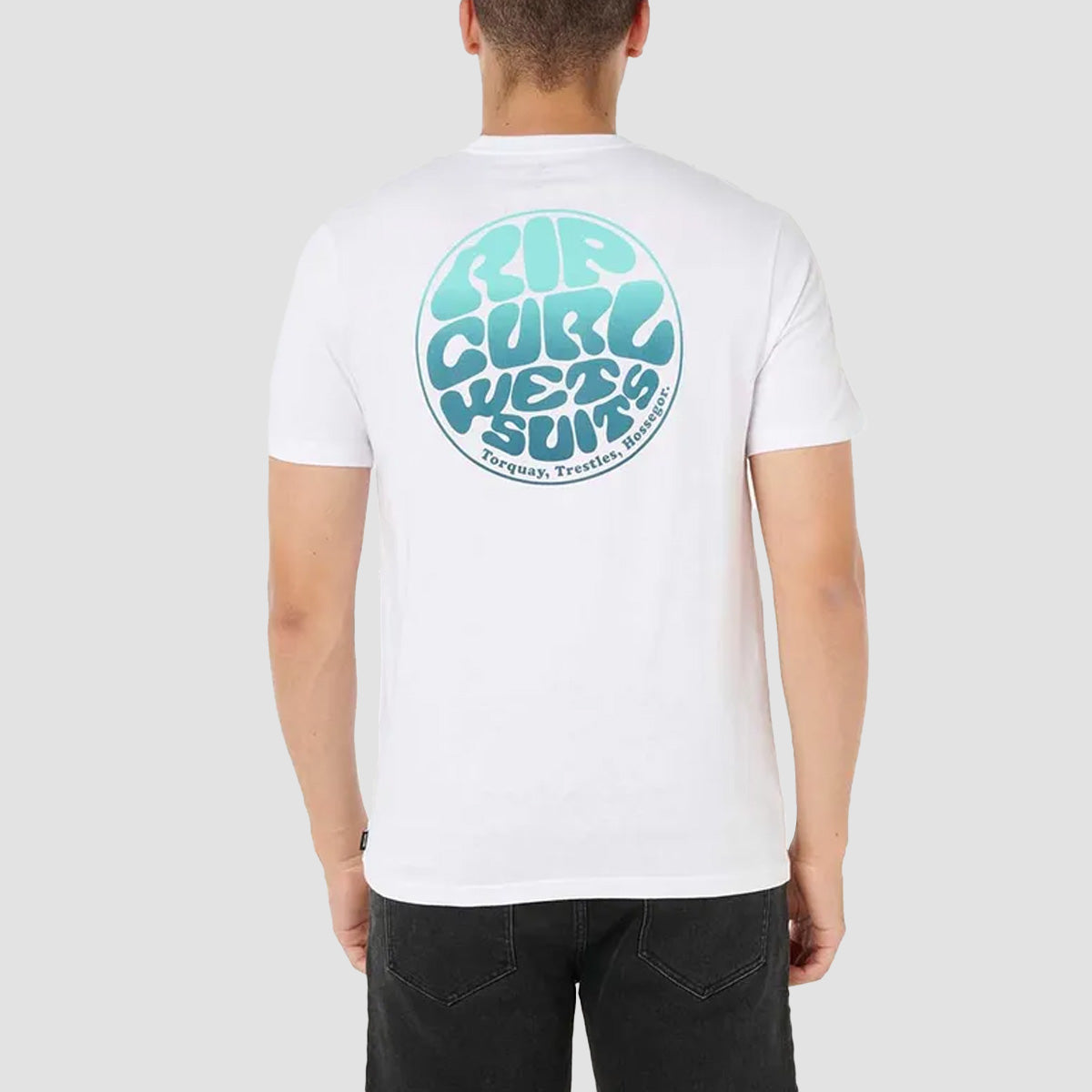 Rip Curl Wettie Passage Icon T-Shirt Optical White