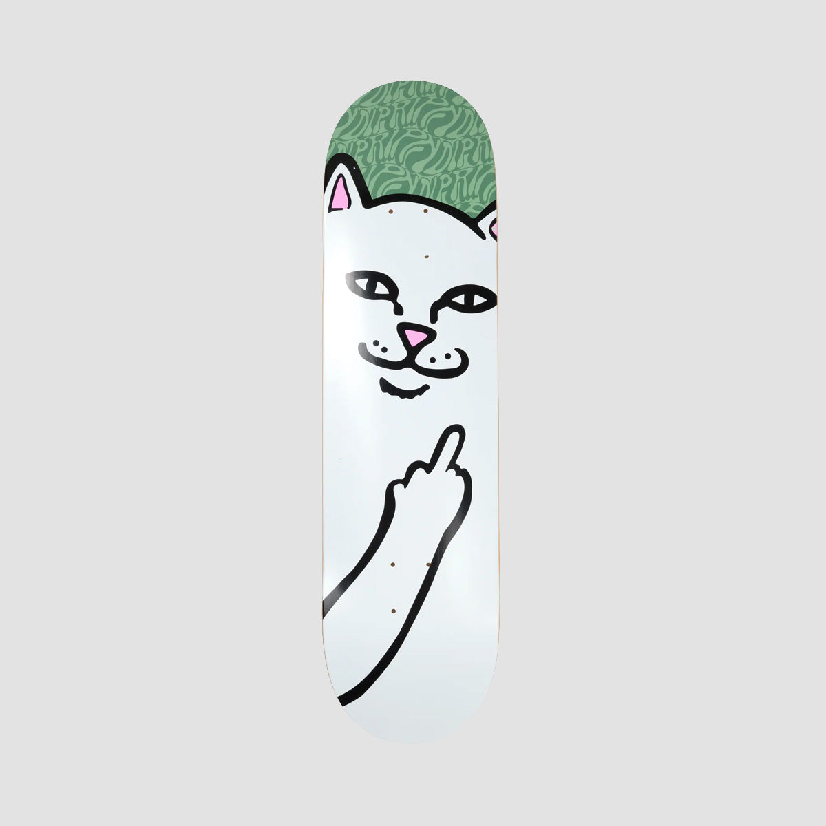 Ripndip Lord Nermal Wilshire Skateboard Deck Green - 8.5"