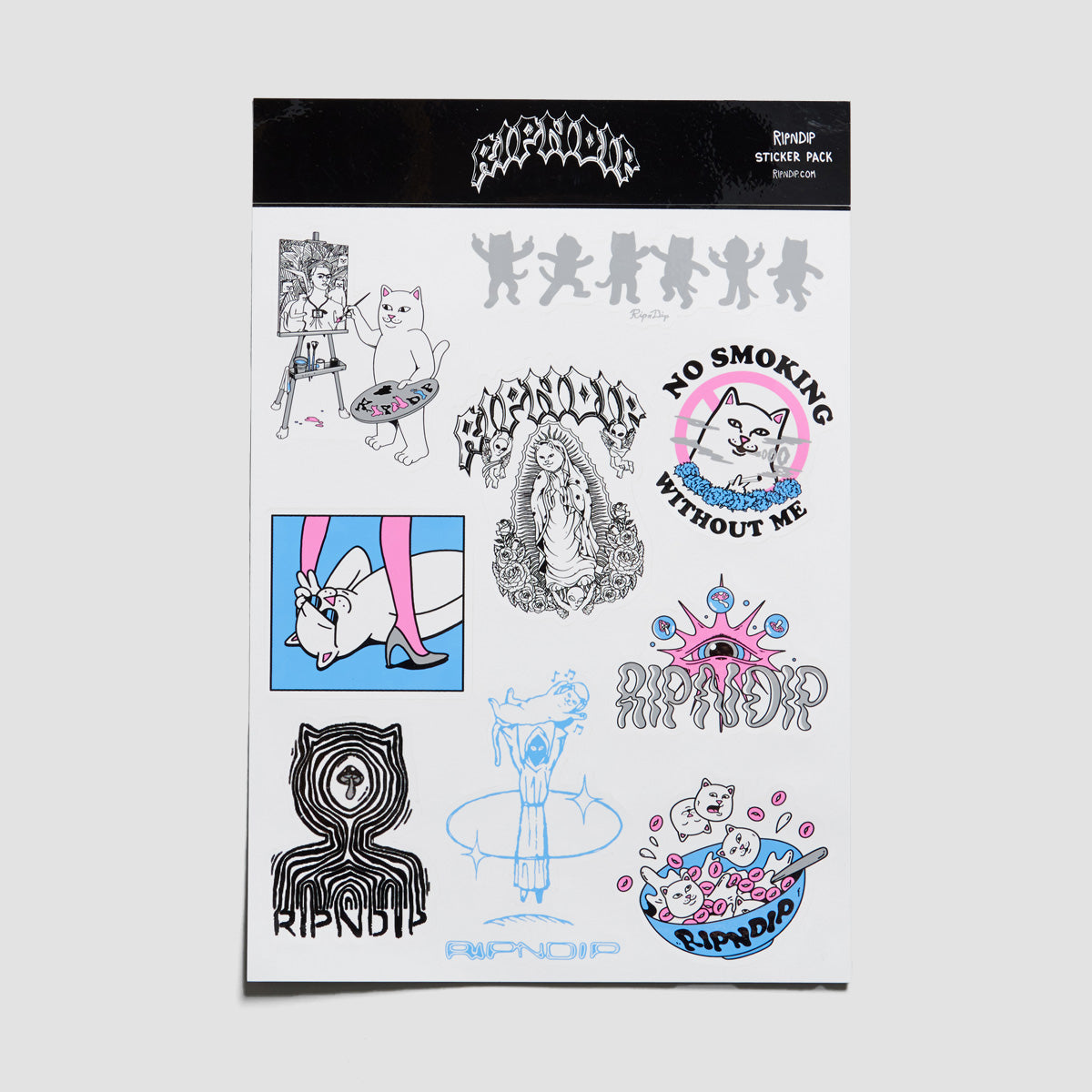 Ripndip Mother Nerm Sticker Sheet Multi