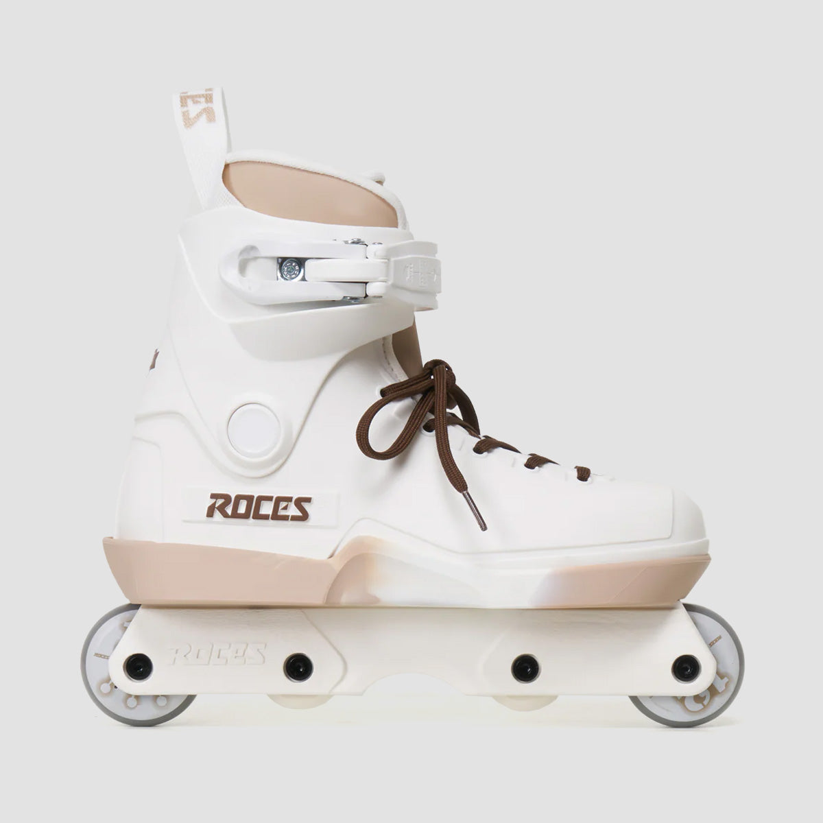 Roces M12 Lo Team Aggressive Inline Skates Capuccino