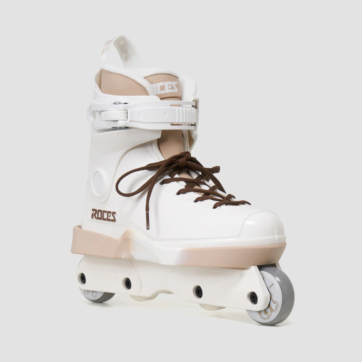 Roces M12 Lo Team Aggressive Inline Skates Capuccino