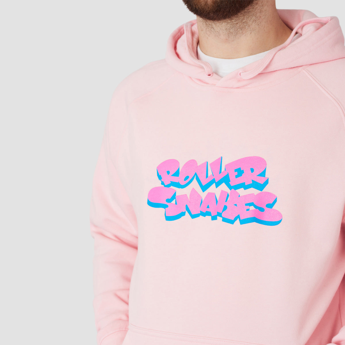 Rollersnakes Marian Pullover Hoodie Light Pink