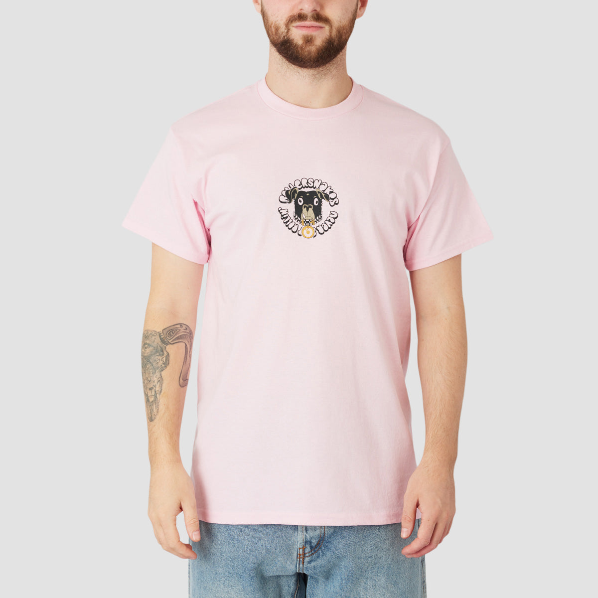 Rollersnakes Rory T-Shirt Light Pink
