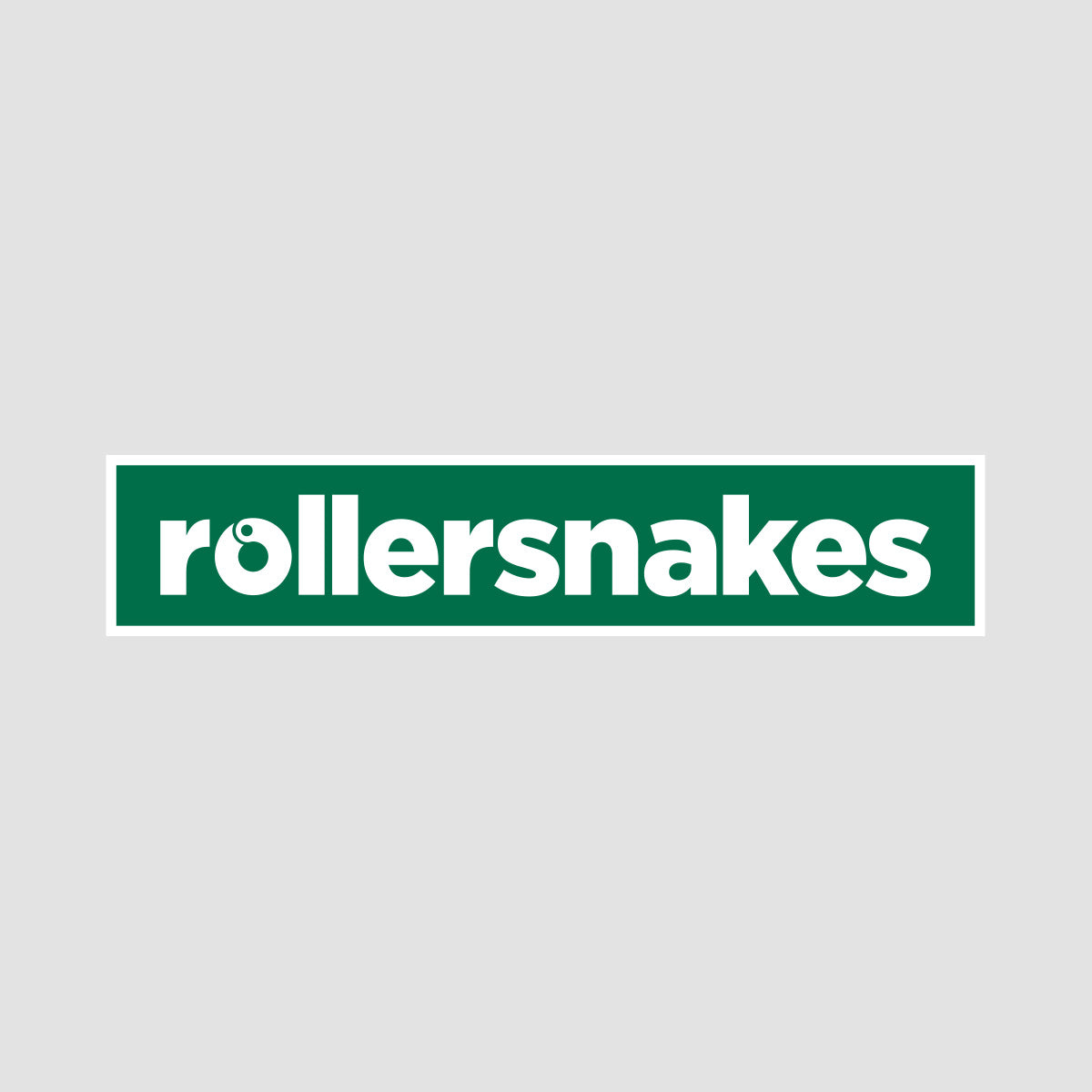 Rollersnakes WordMark Sticker Forest 200x41mm
