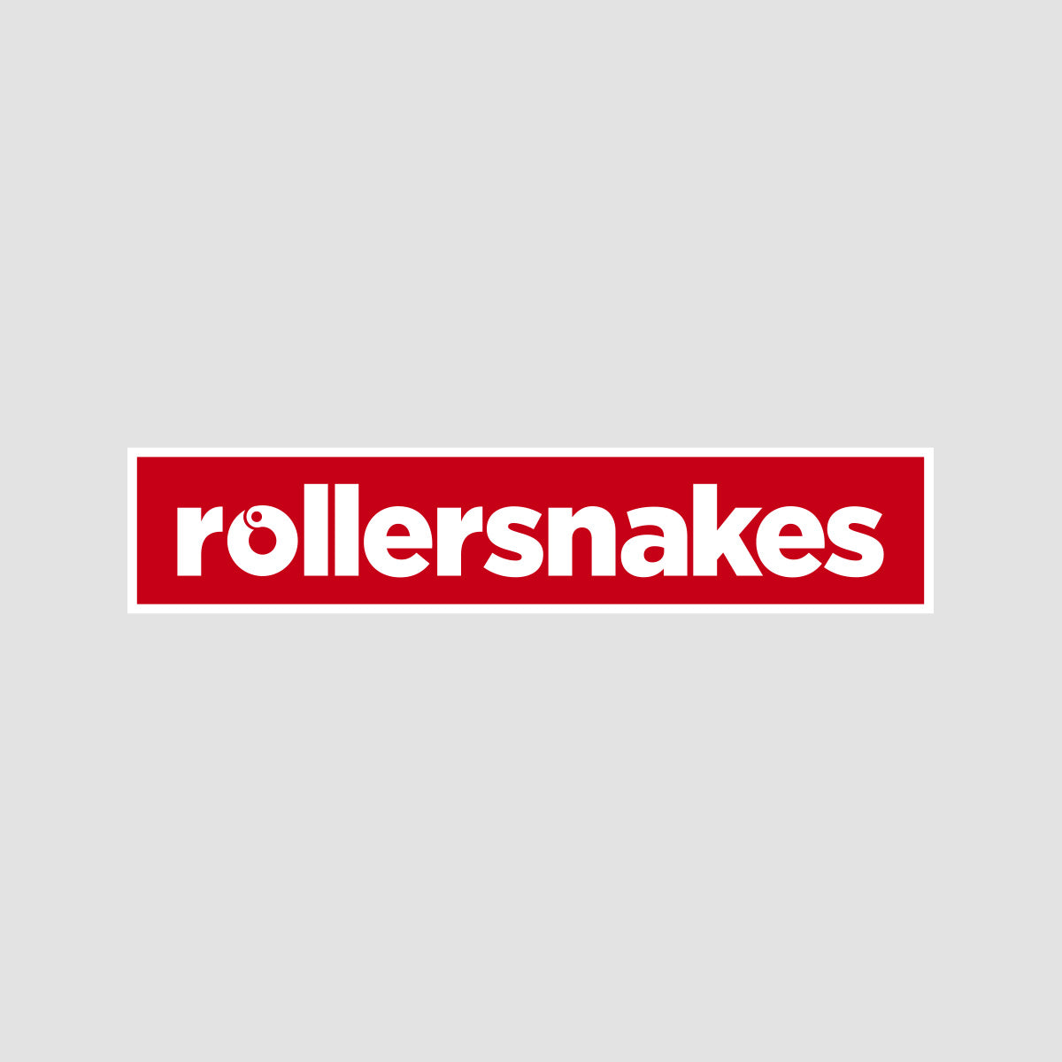 Rollersnakes WordMark Sticker Super Cherry 200x41mm