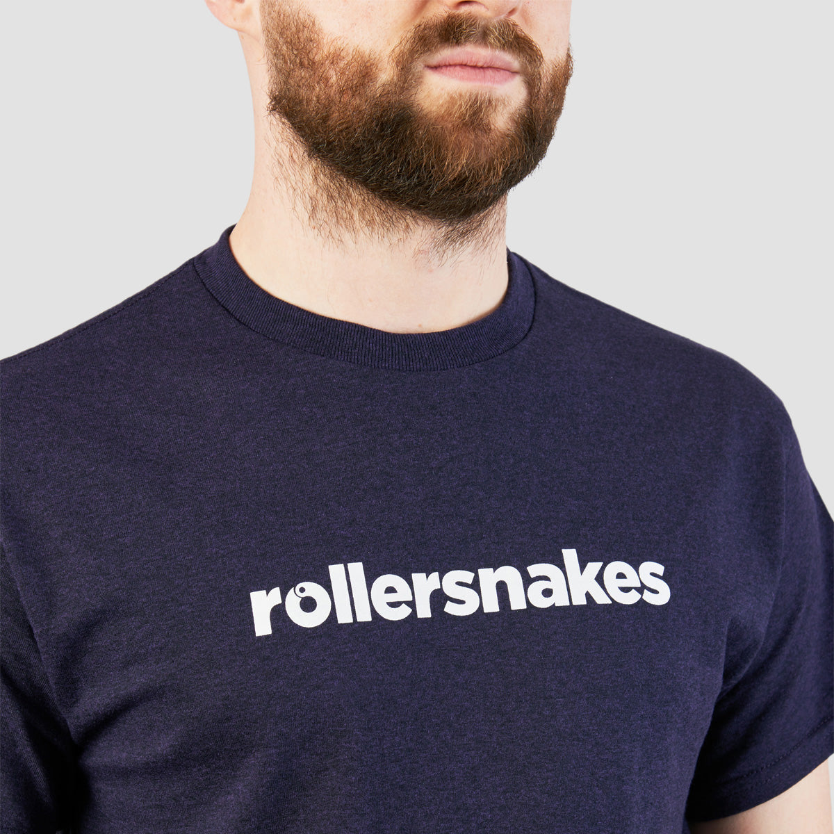Rollersnakes WordMark T-Shirt Blackberry