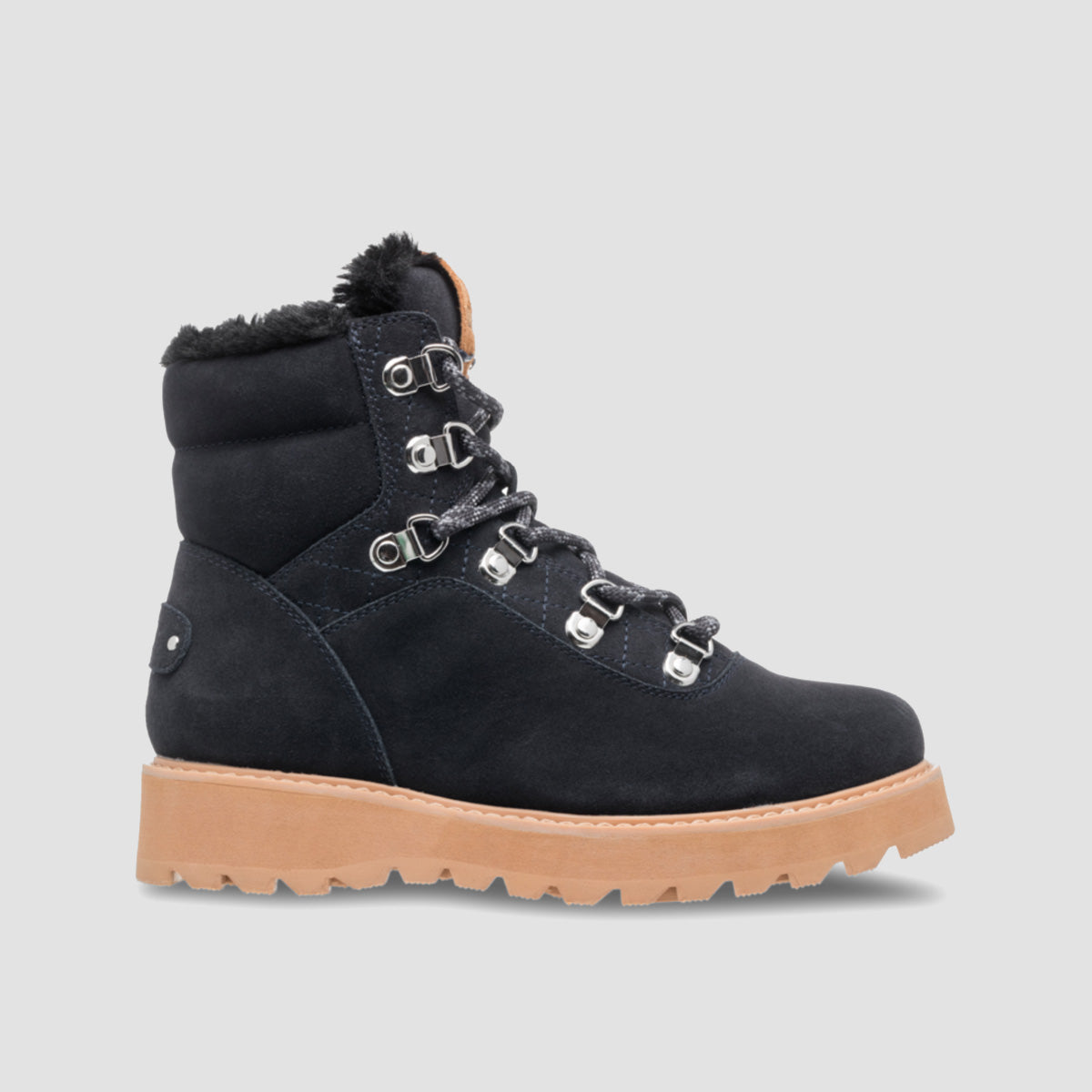 Roxy Bradie Boots - Black/Camel - Womens
