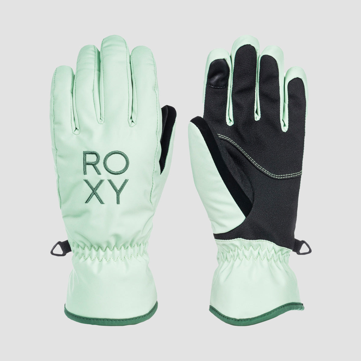 Roxy Freshfield Snow Gloves Cameo Green - Womens