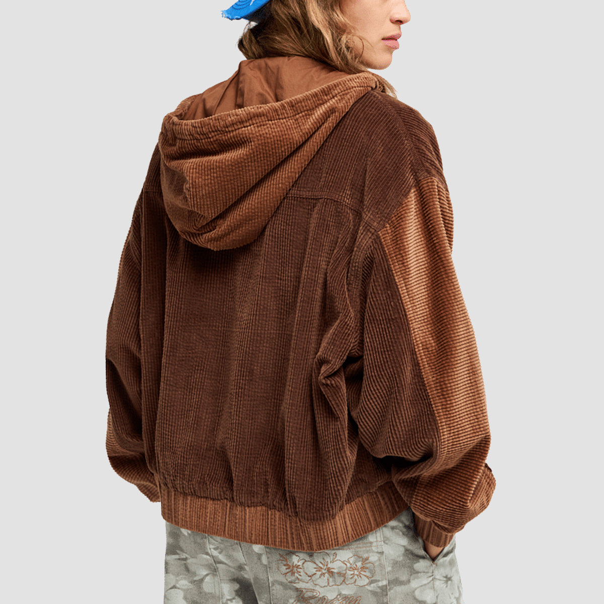 Roxy Have A Blast Corduroy Jacket Chestnut - Womens