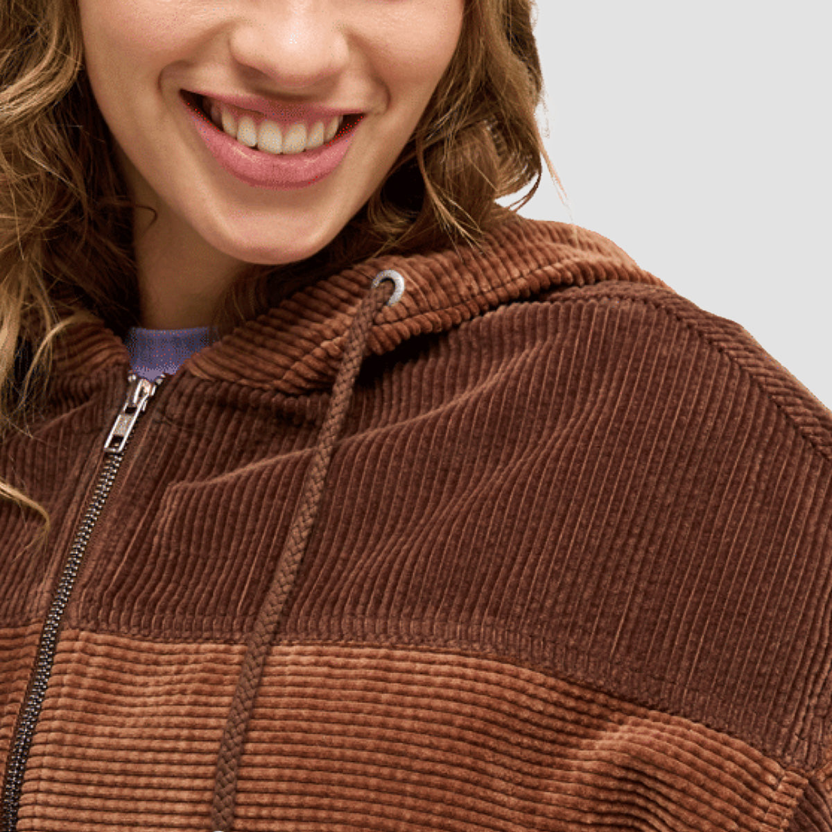 Roxy Have A Blast Corduroy Jacket Chestnut - Womens
