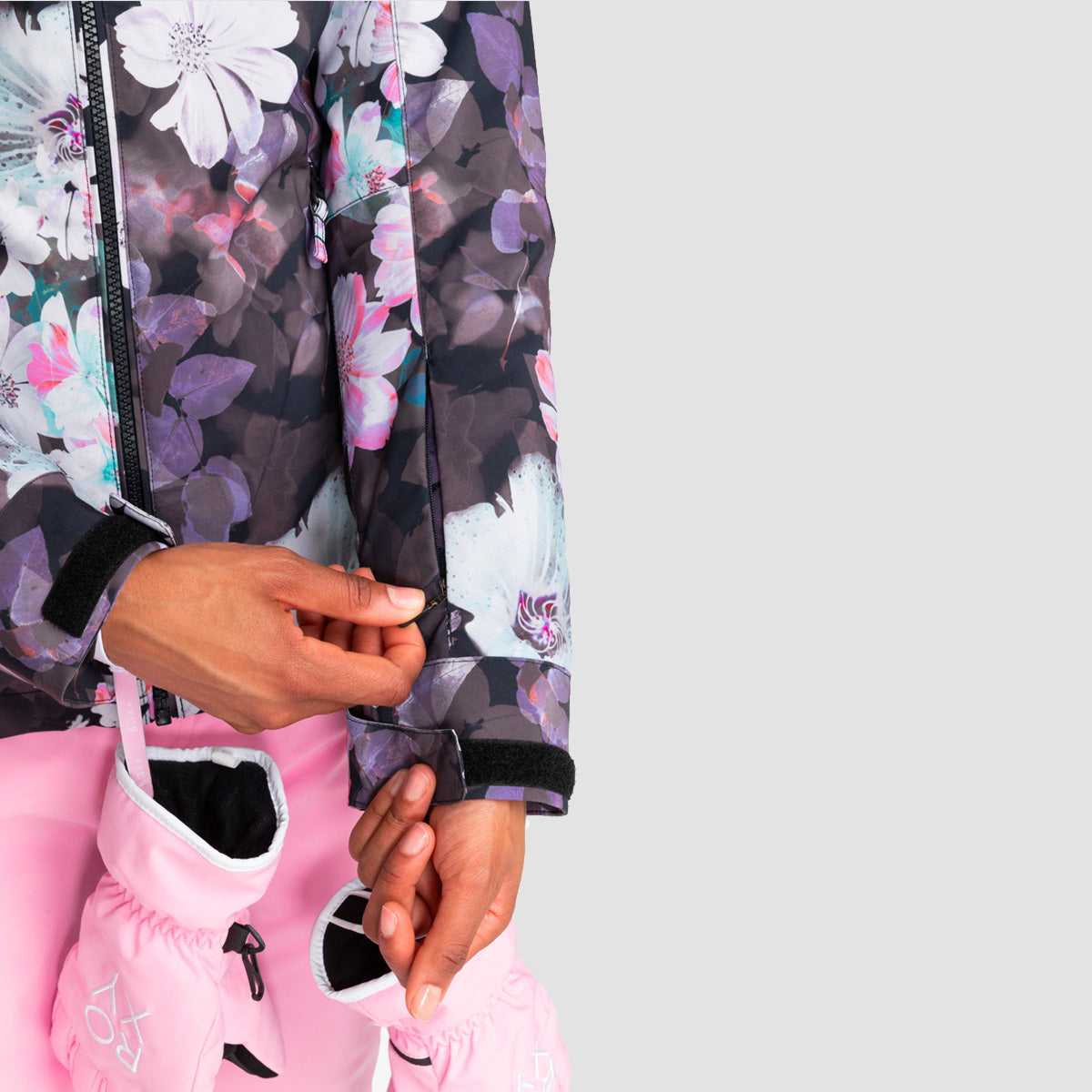 Flower ski clearance jacket