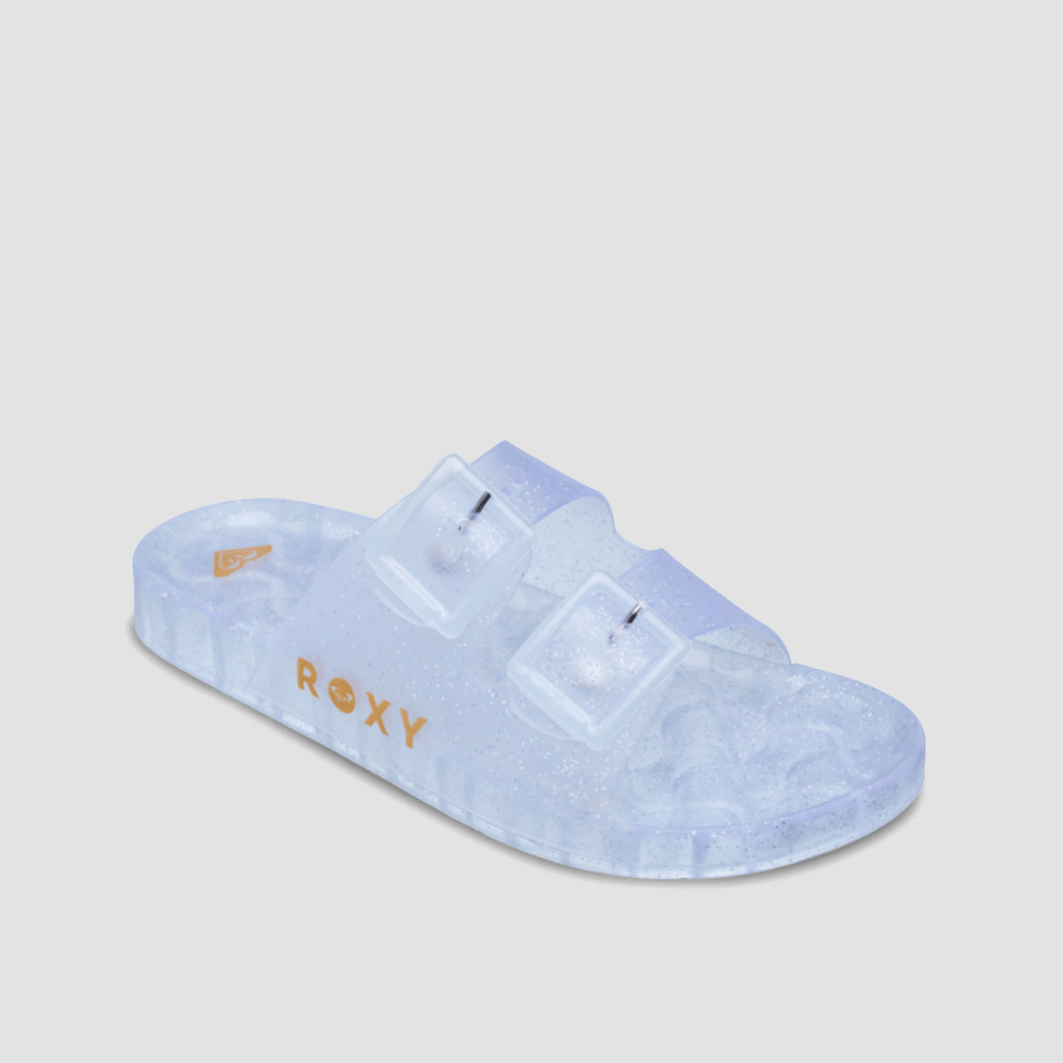 Roxy Kattie Glitter Sandals Silver - Womens