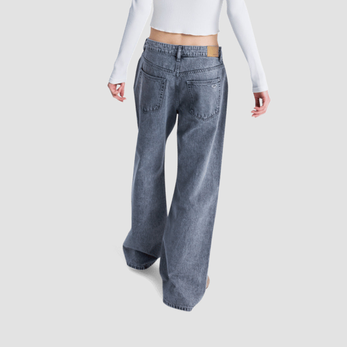 Roxy Laidback Low Lava Baggy Jeans Lava - Womens