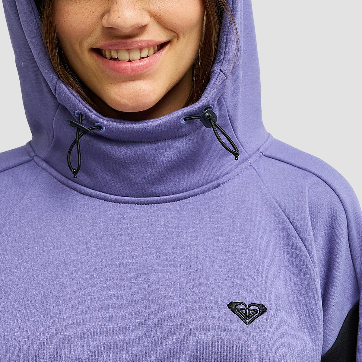 Roxy Liberty Technical Mid Layer Pullover Hoodie Twilight Purple - Womens