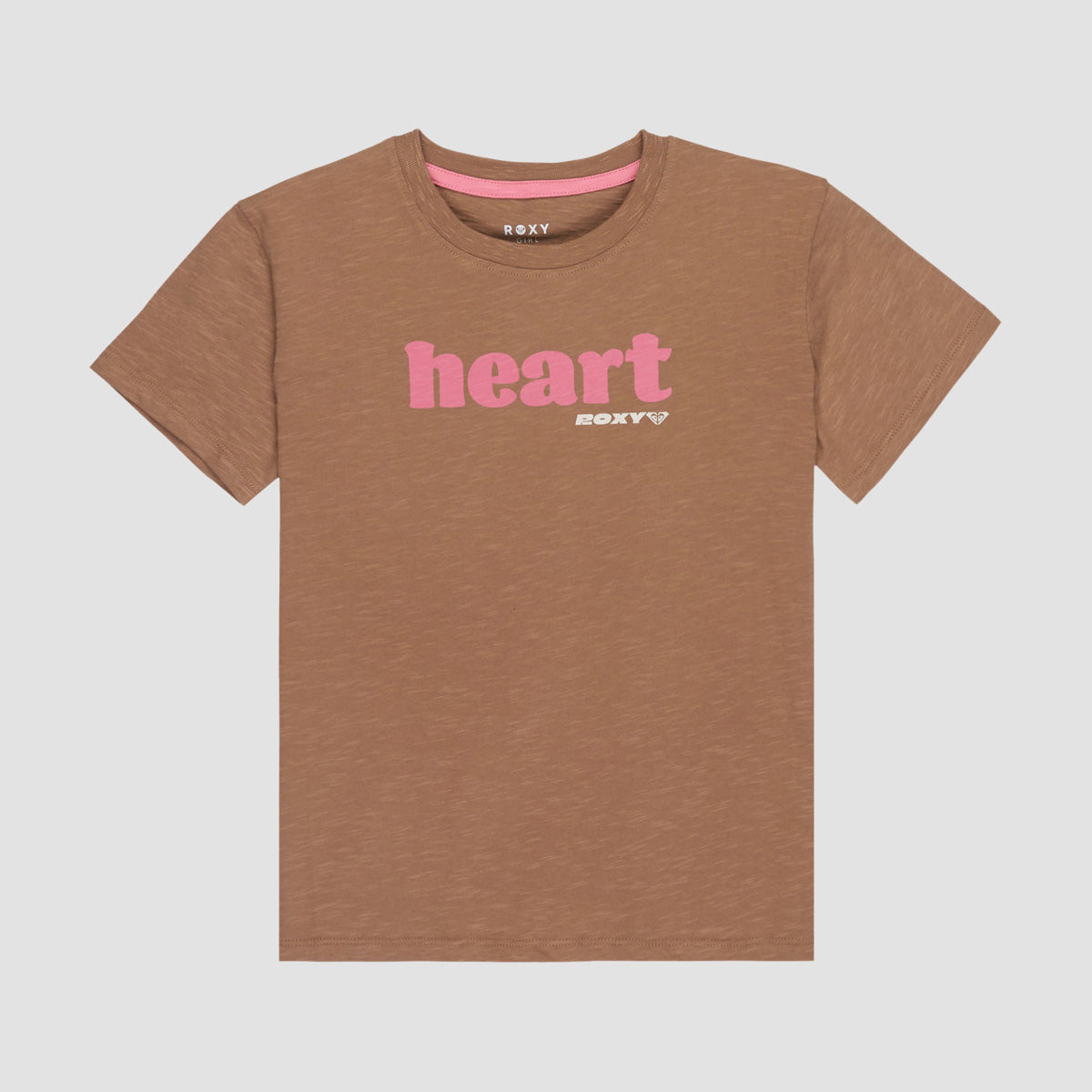 Roxy Orchid Art T-Shirt Woodsmoke - Girls