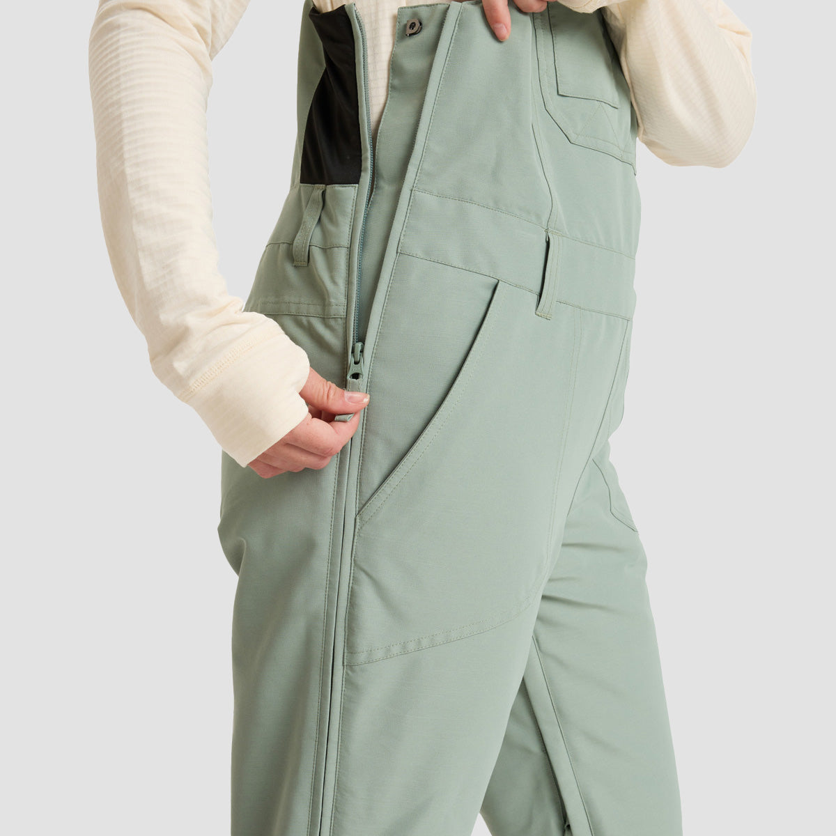 Roxy Rideout Bib 15K Snow Pants Lily Pad - Womens