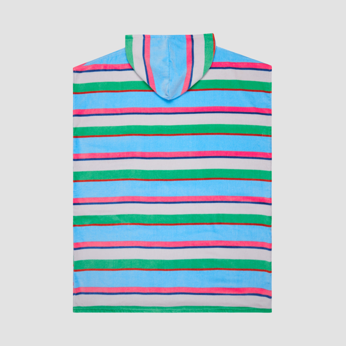 Roxy Stay Magical Printed Poncho Towel Cloud Dancer Classic Stripe - Womens