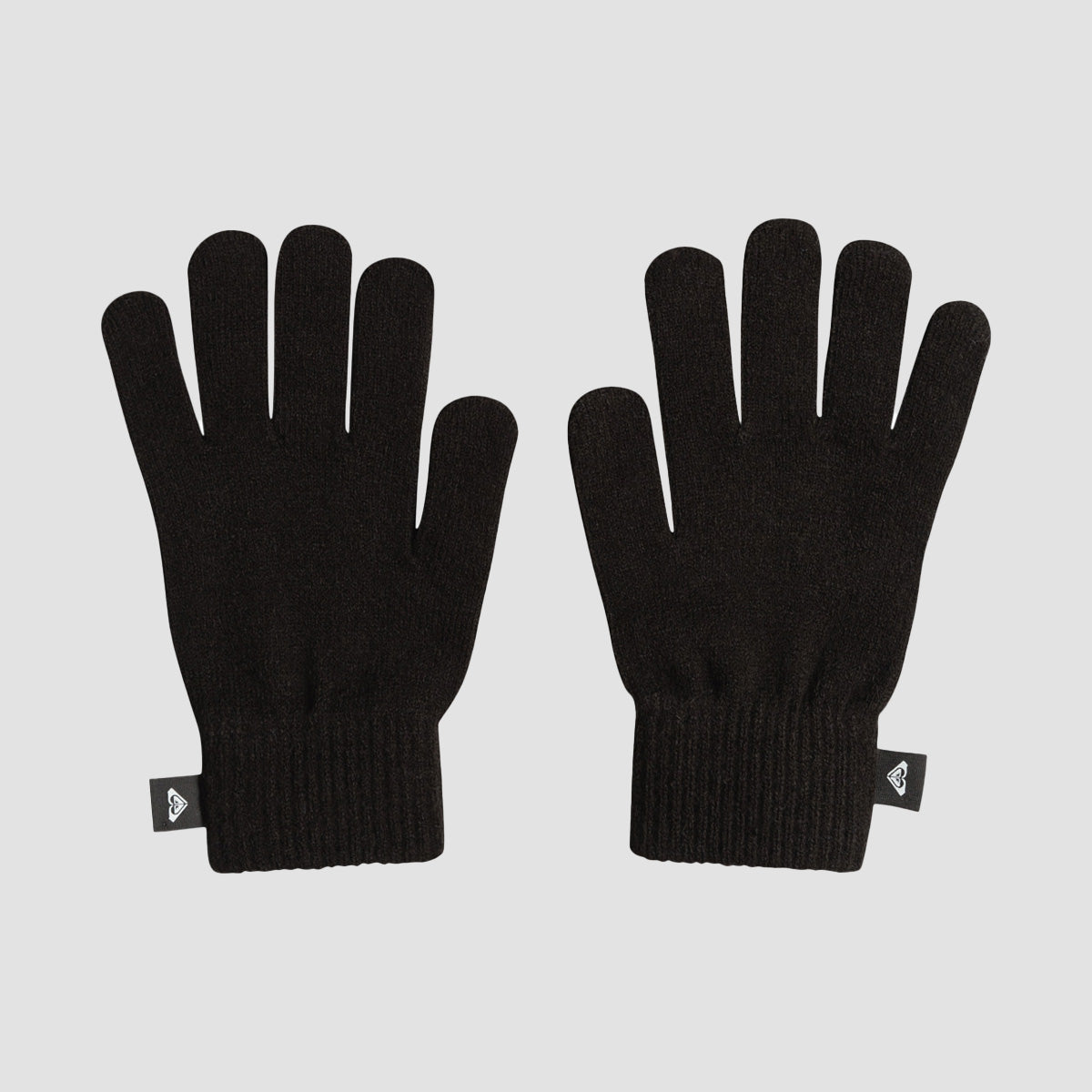 Roxy Tropical Snow Knitted Gloves Anthracite - Womens