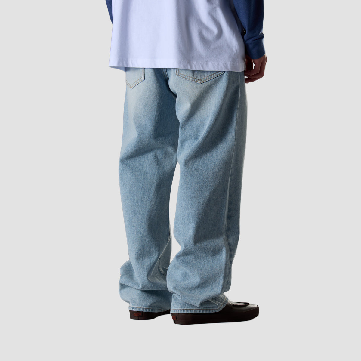 RVCA Americana Day Relaxed Fit Jeans Vintage Blue