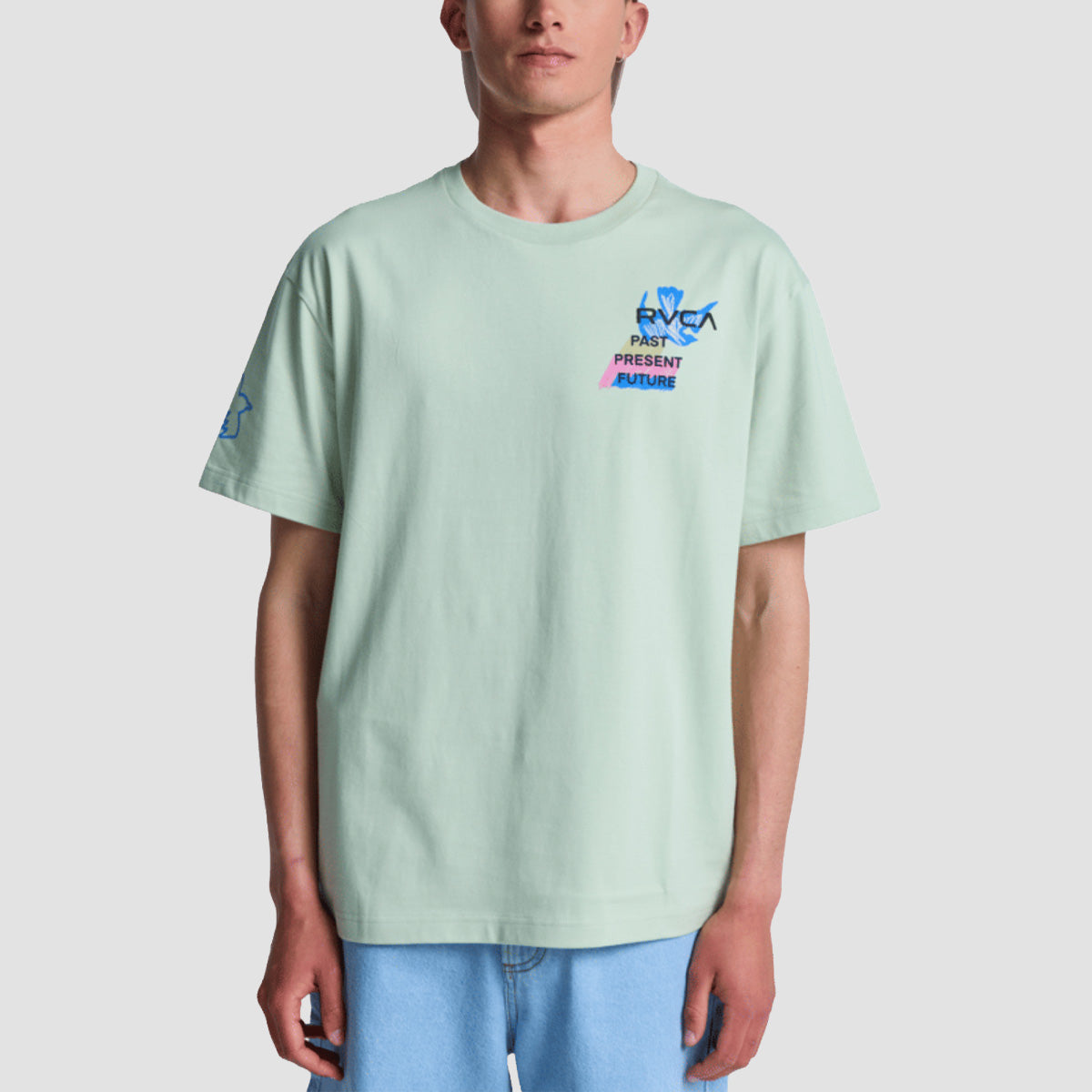 RVCA Antonia Figueiredo Balance T-Shirt Laurel Green