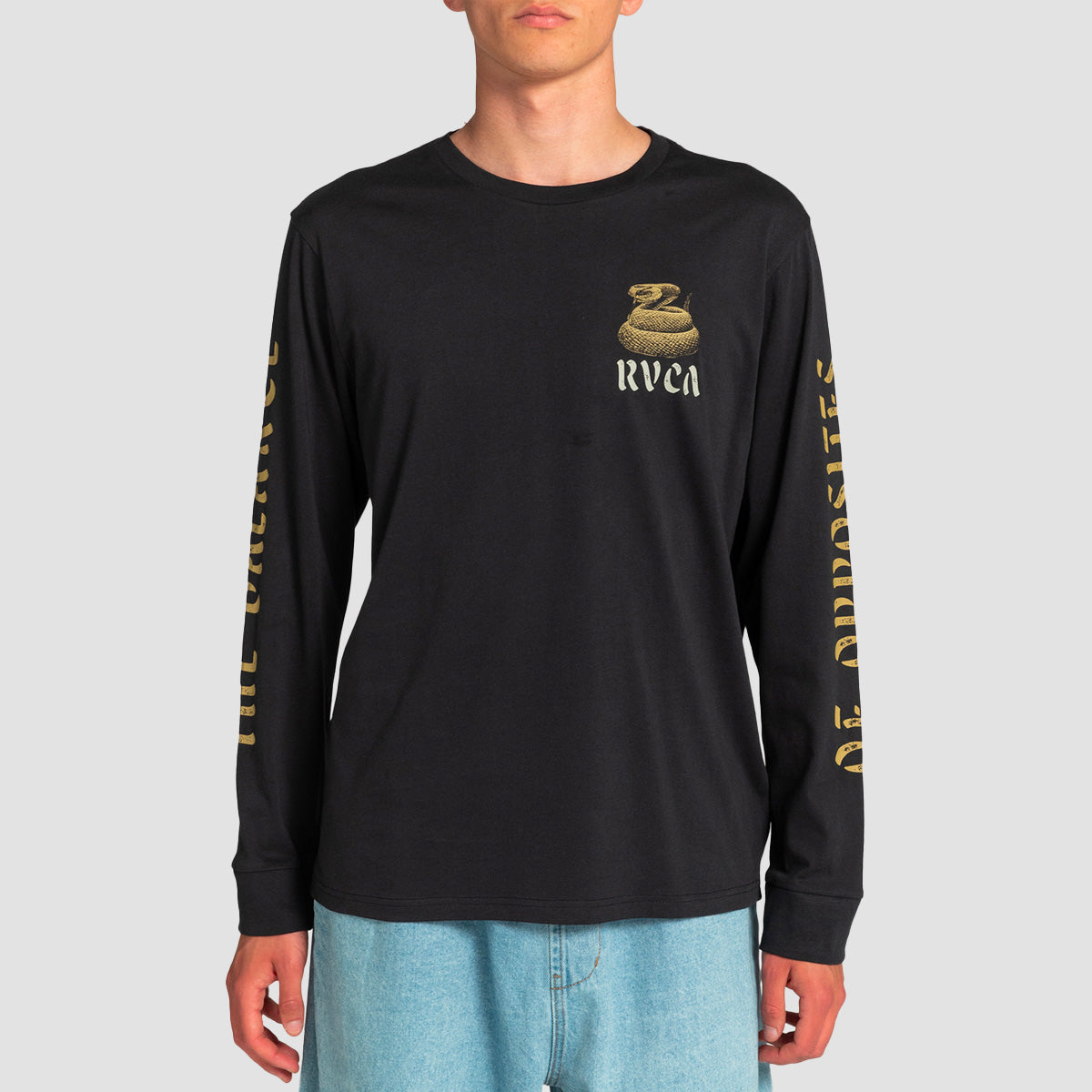RVCA Beautiful Danger Longsleeve T-Shirt Black