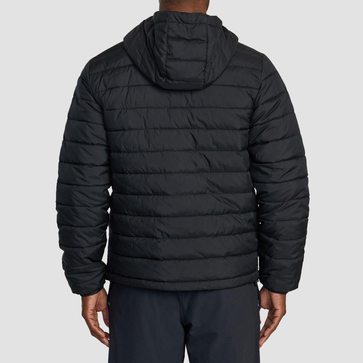 RVCA Packable Puffa Hood Jacket Black