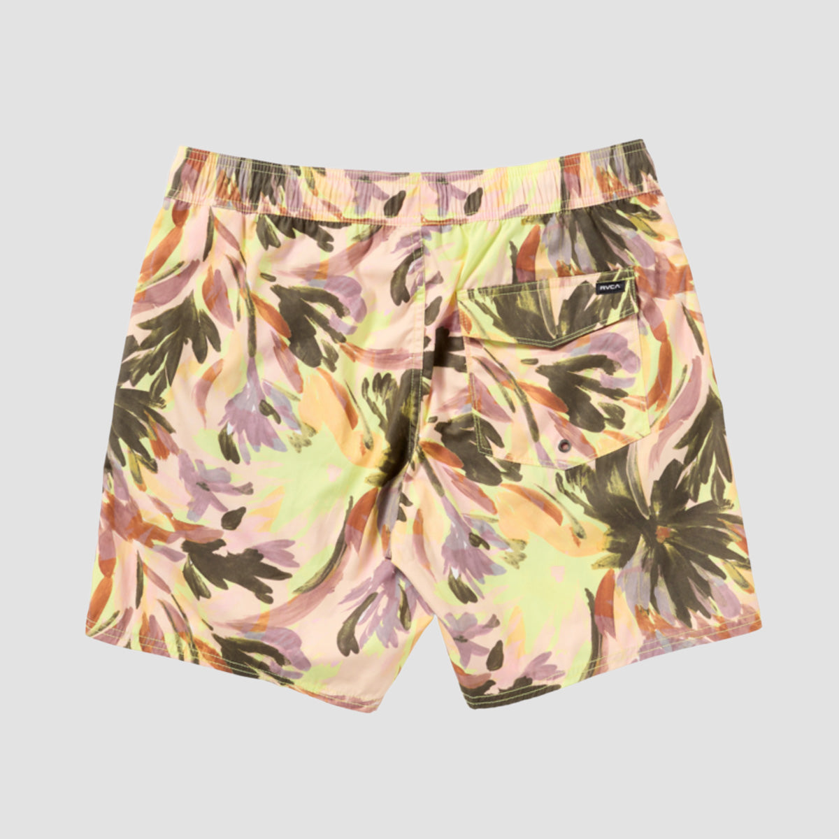 RVCA Perry Elastic 17" Swim Shorts Peach