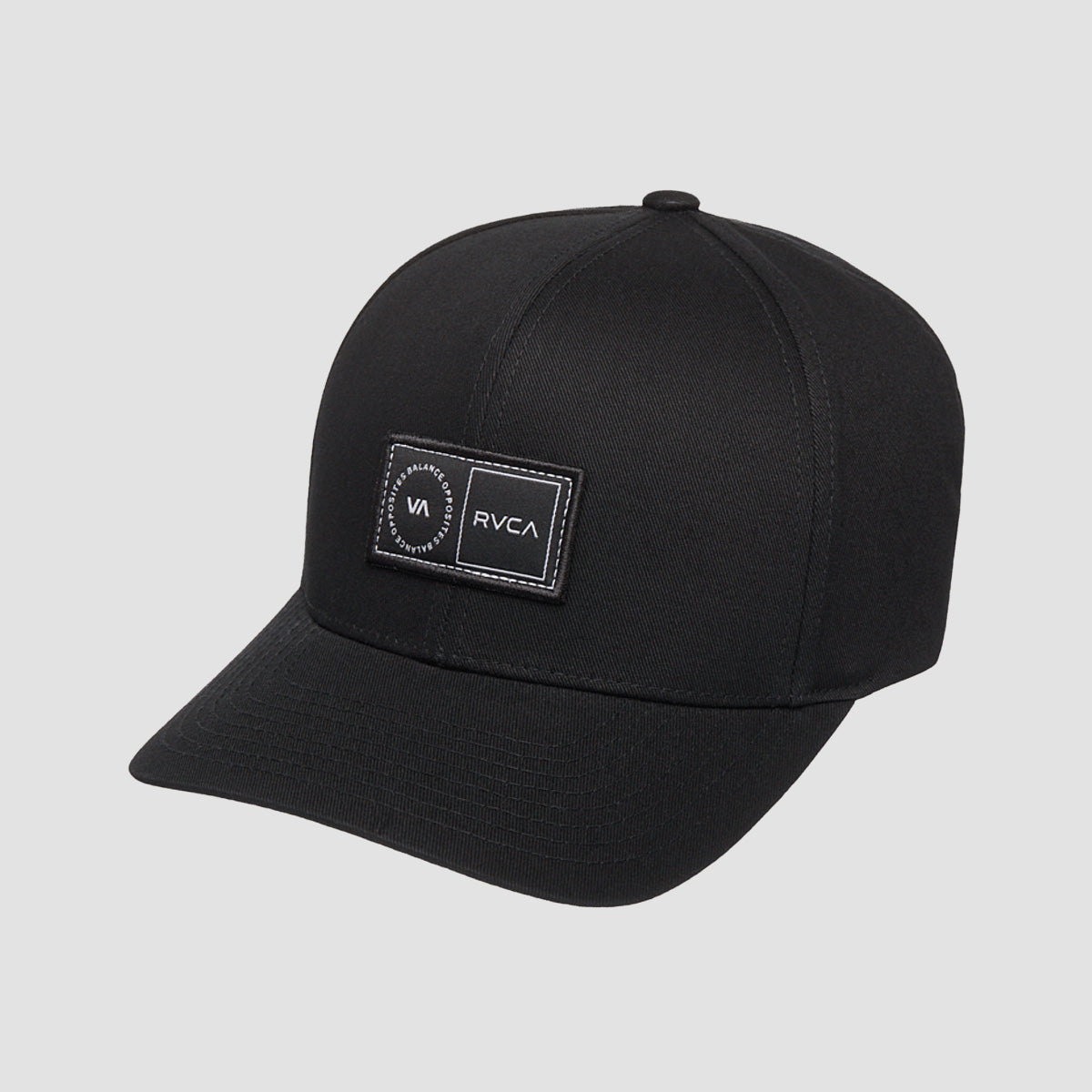 RVCA Platform Snapback Cap Black