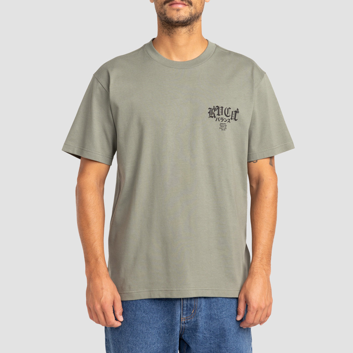 RVCA Shibuya Station T-Shirt Jade