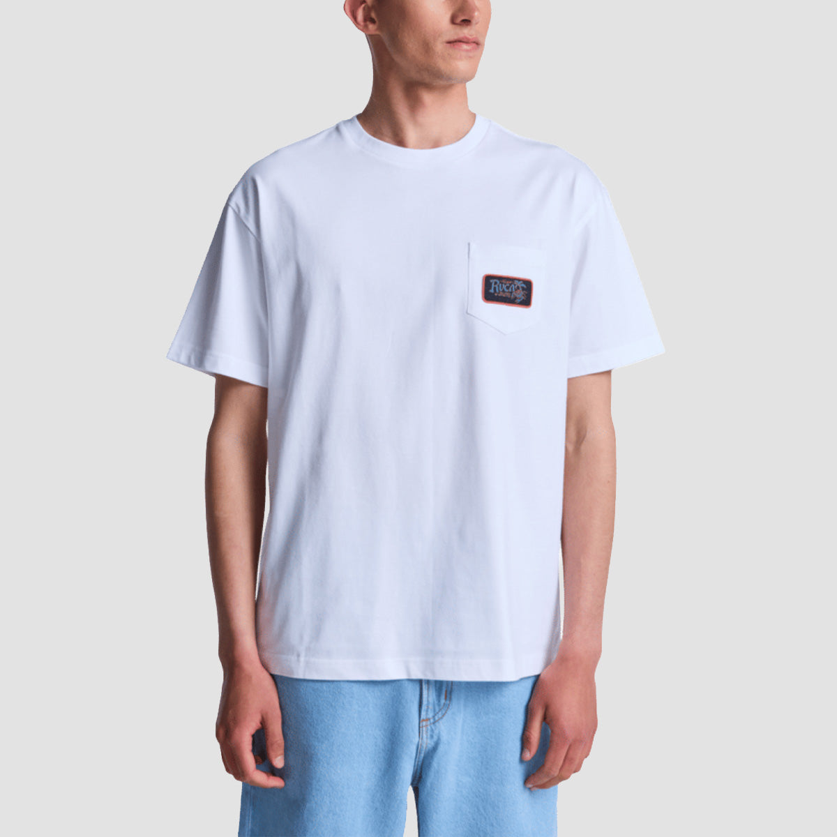 RVCA Stingbay Pocket T-Shirt White