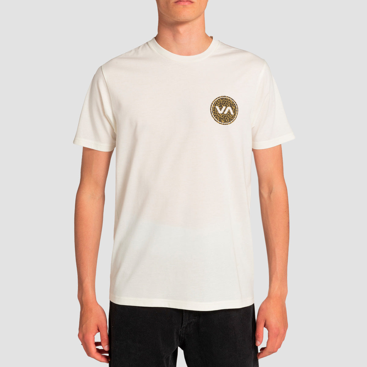 RVCA VA Mod Fill T-Shirt Antique White