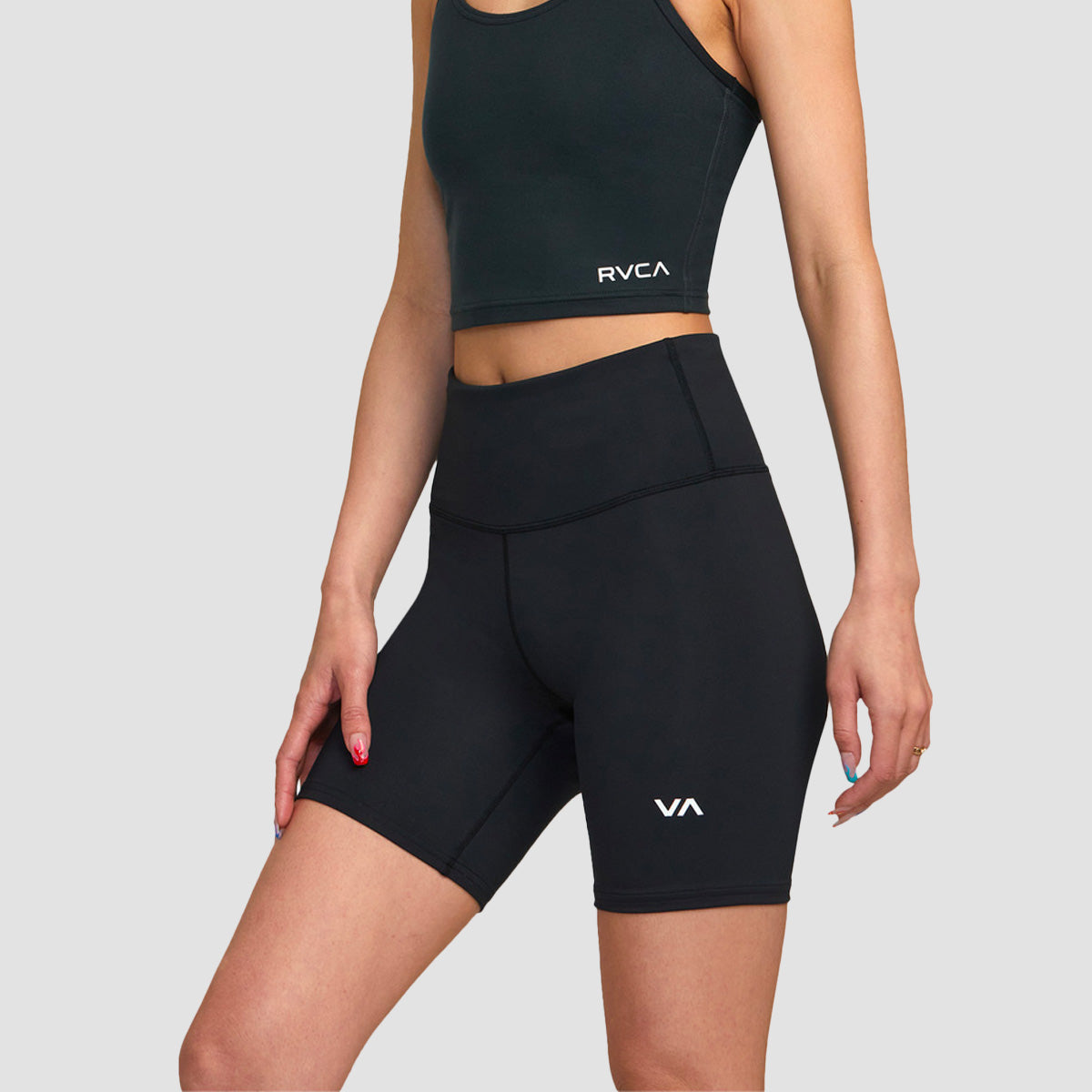 RVCA VA Sport Essential 16.5" Bike Shorts Black - Womens