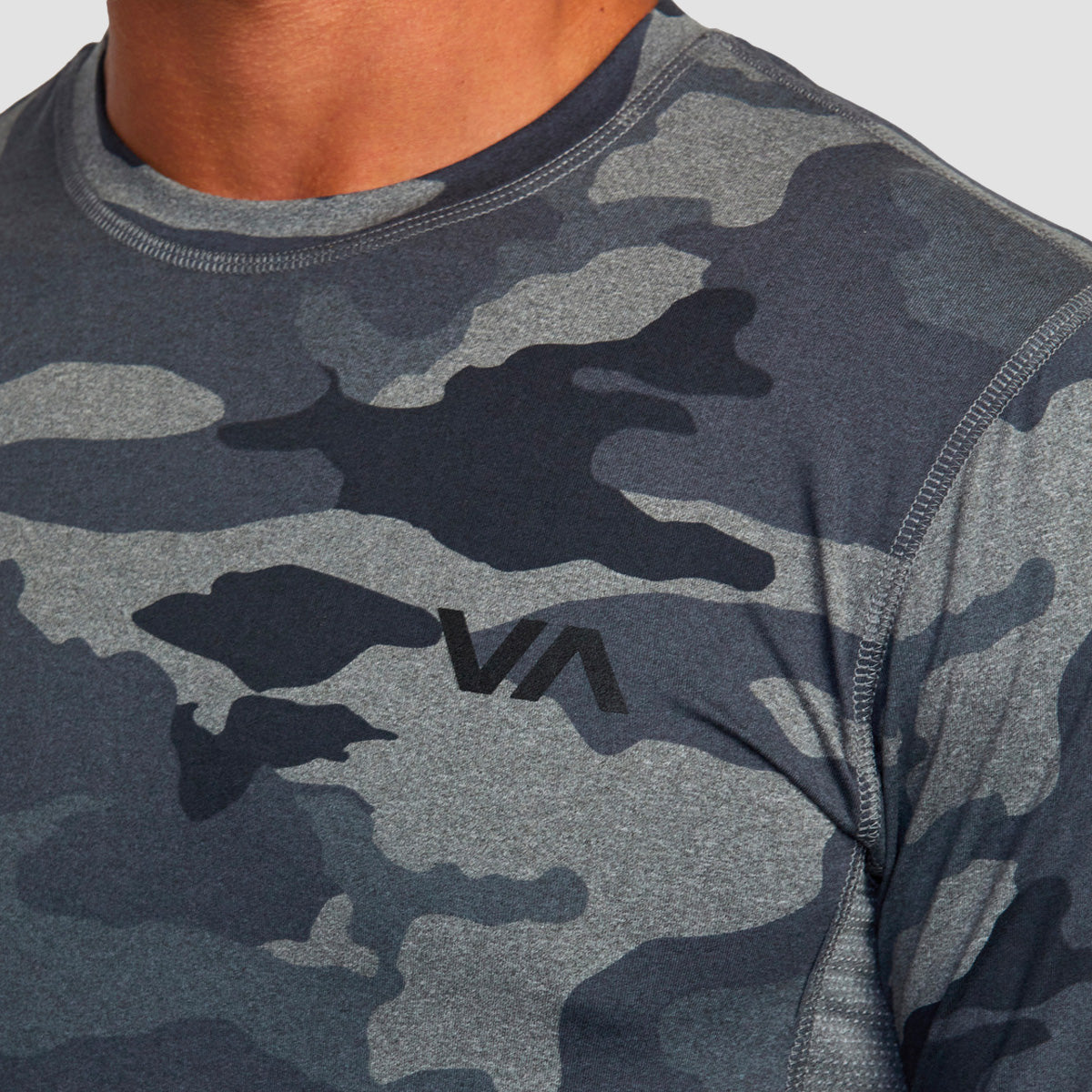 RVCA VA Sport Vent Longsleeve T-Shirt Camo