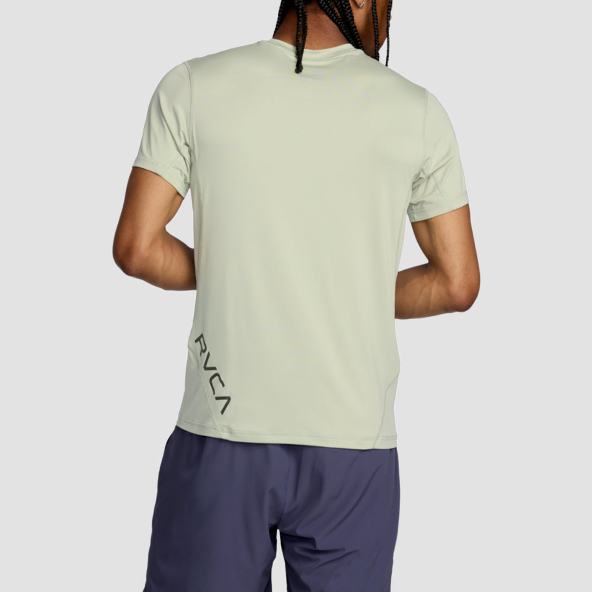 RVCA VA Sport Vent T-Shirt Light Olive