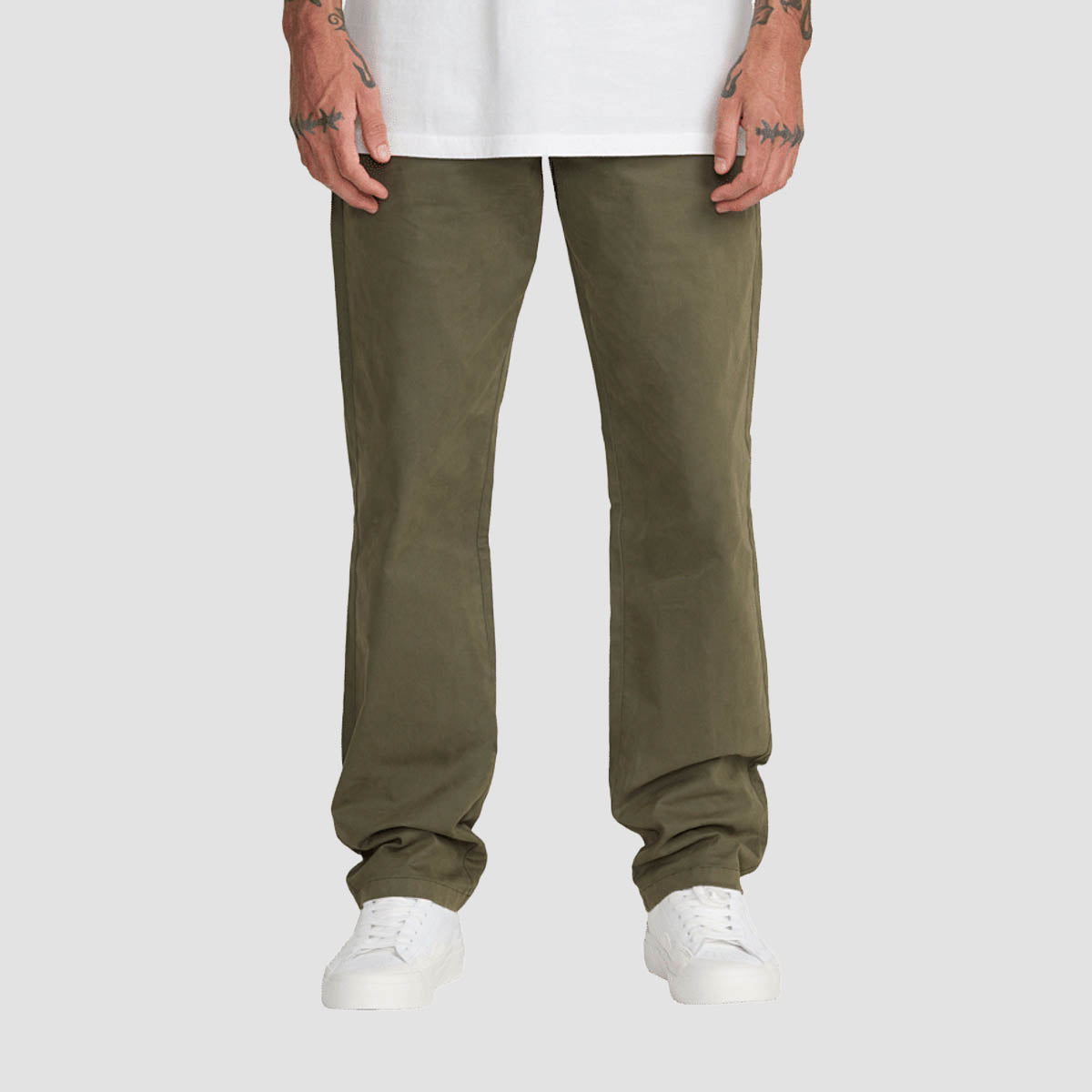 RVCA Weekend Washed Chino Pants Fatigue
