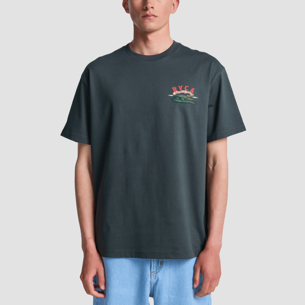 RVCA Welcome To RVCA T-Shirt Pirate Black