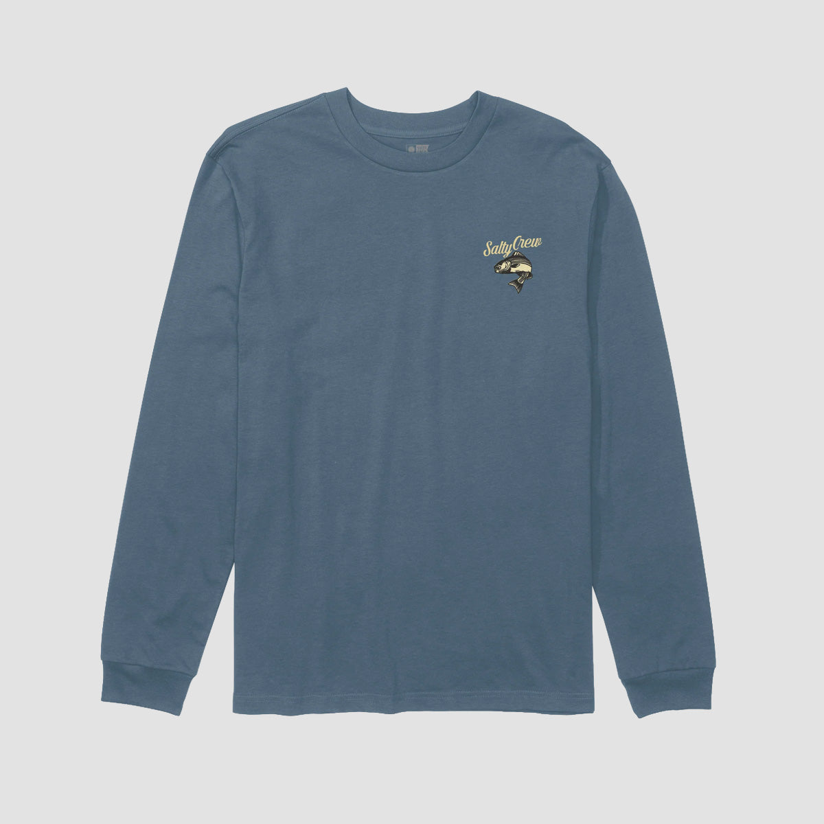 Salty Crew Striped T-Shirt Slate