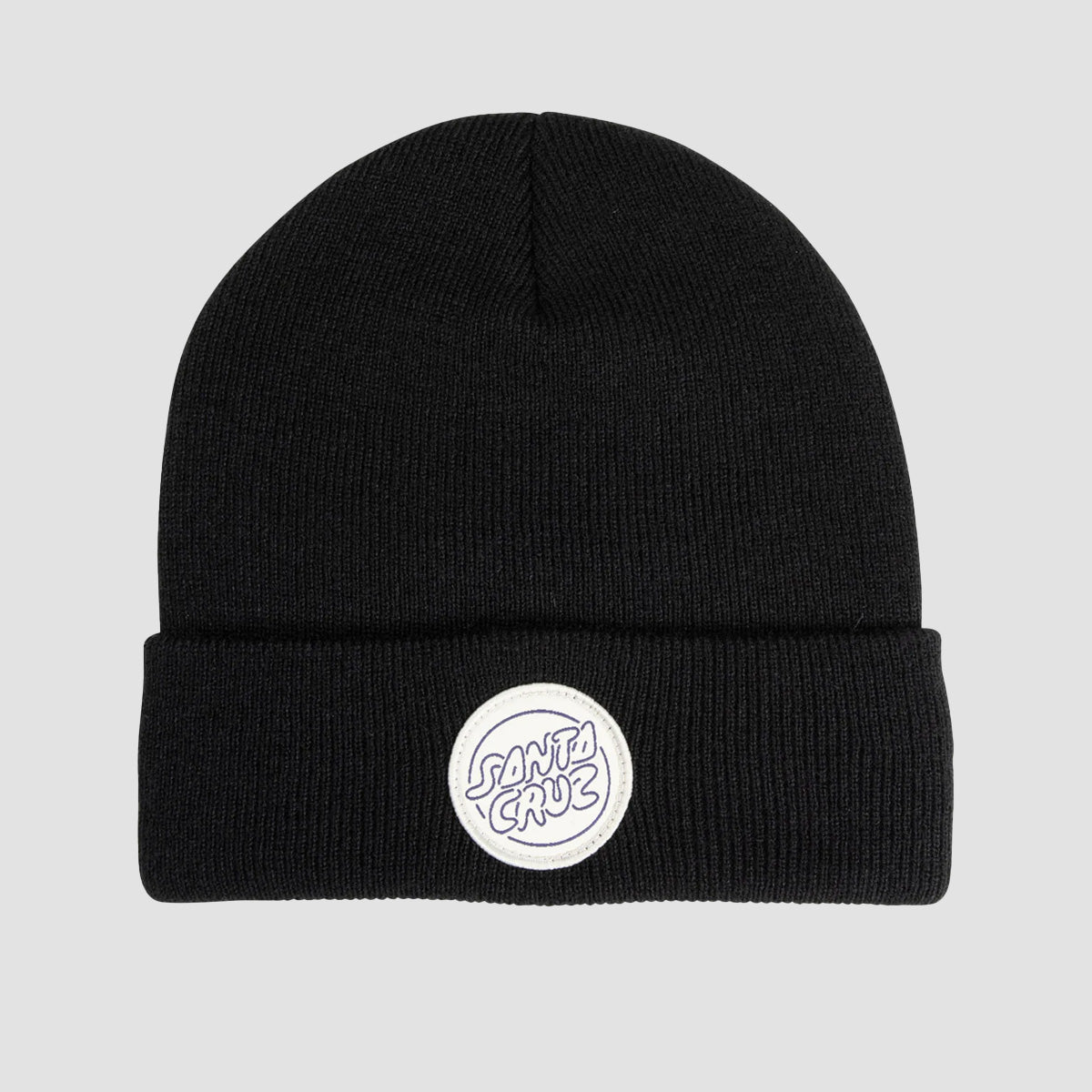 Santa Cruz Contour Bubble Dot Beanie Black
