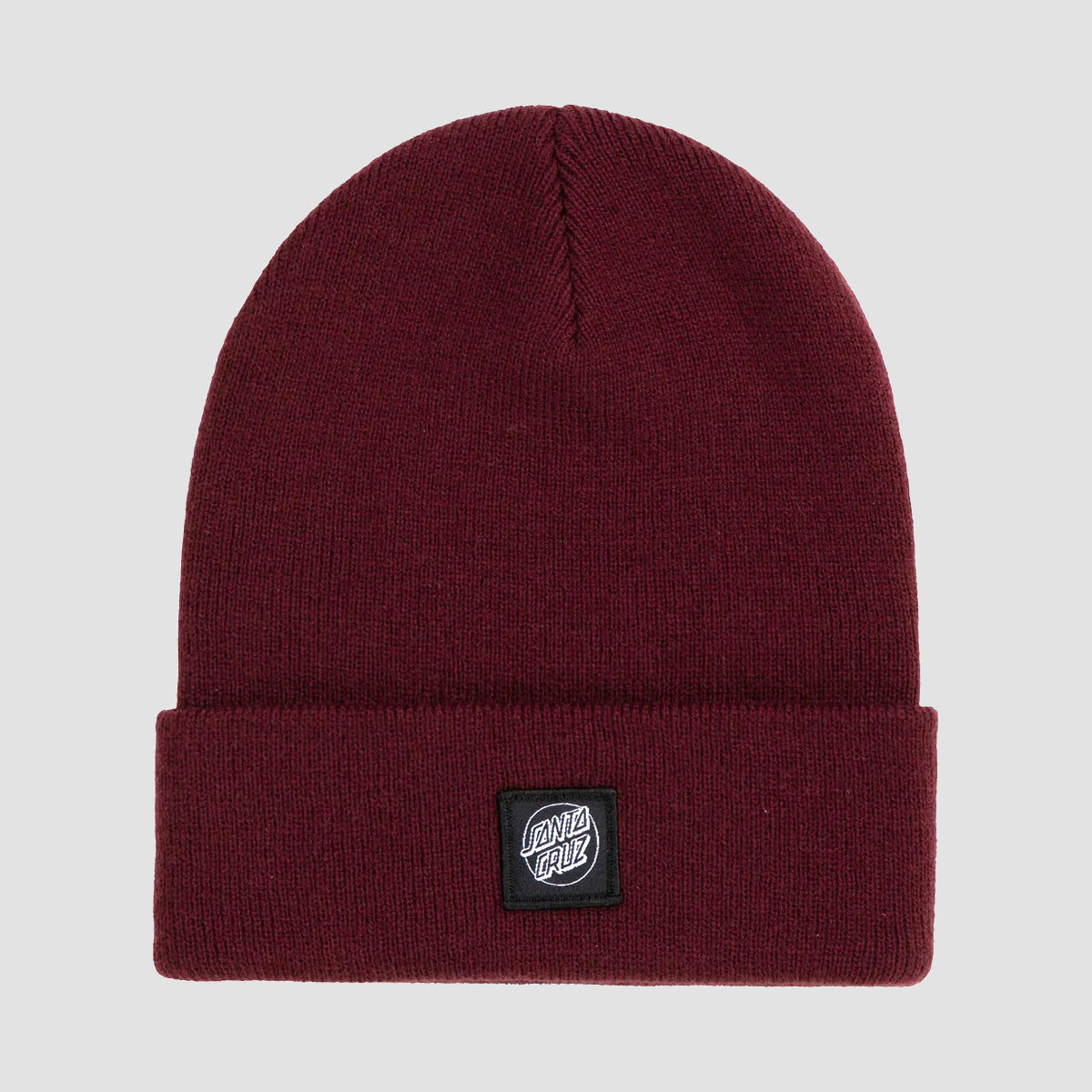 Santa Cruz Cruz Label Beanie Dark Plum