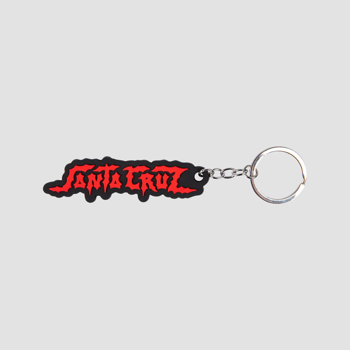 Santa Cruz Dungeon Strip Keyring Red/Black