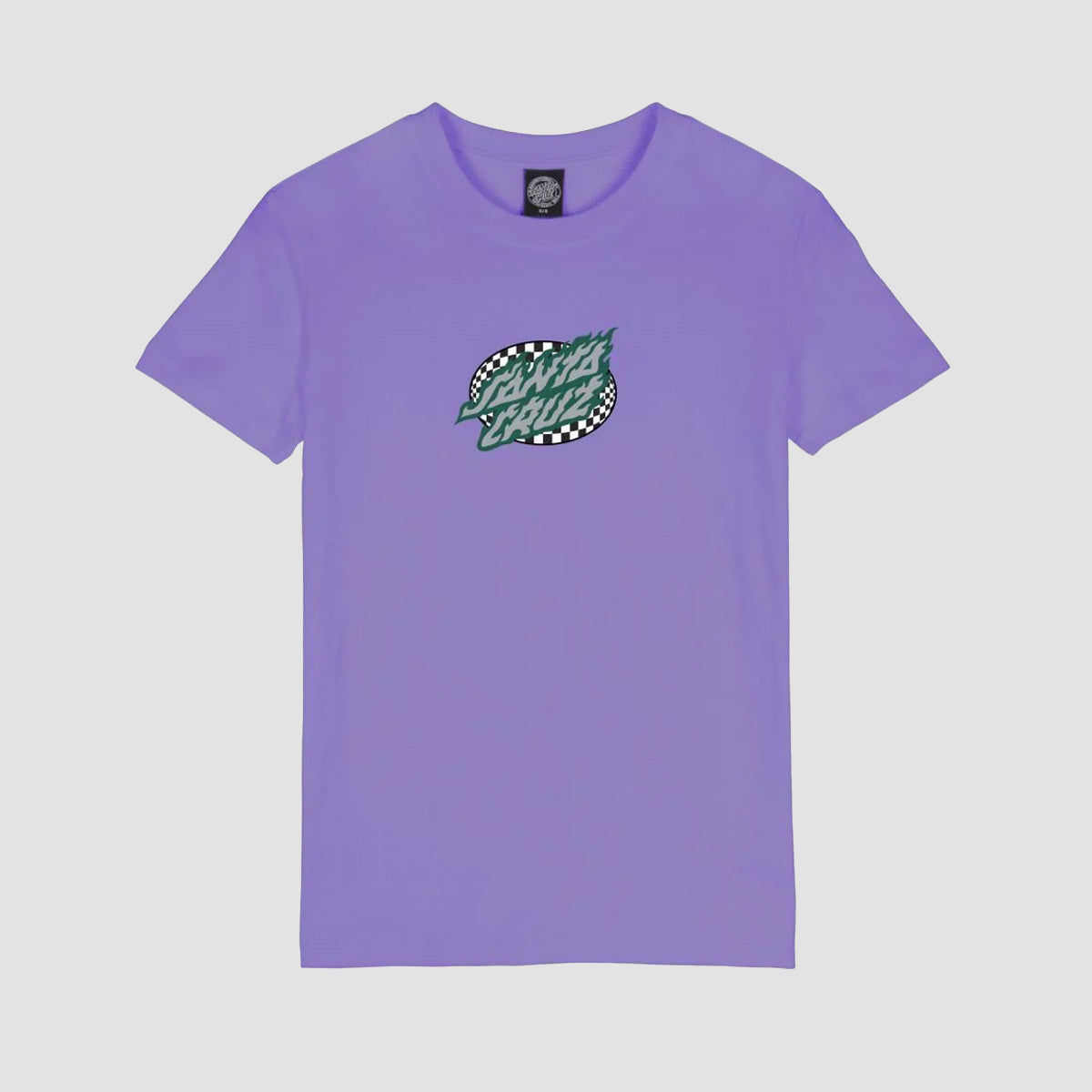 Santa Cruz Goal Flame T-Shirt Meta Mauve - Womens