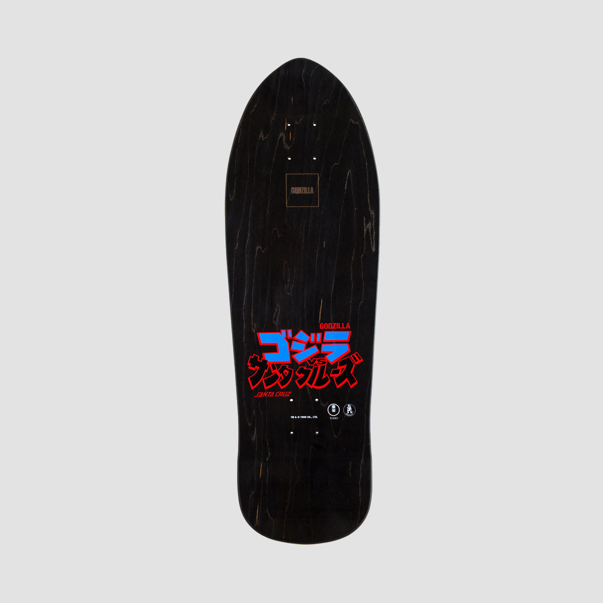 Santa Cruz Godzilla Jr Natas Skateboard Deck - 9.89"