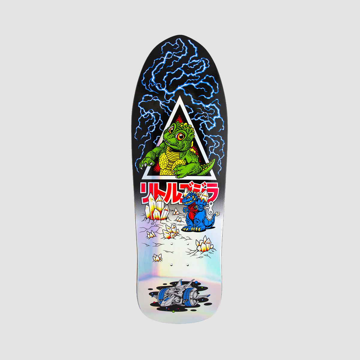 Santa Cruz Godzilla Jr Natas Skateboard Deck - 9.89"