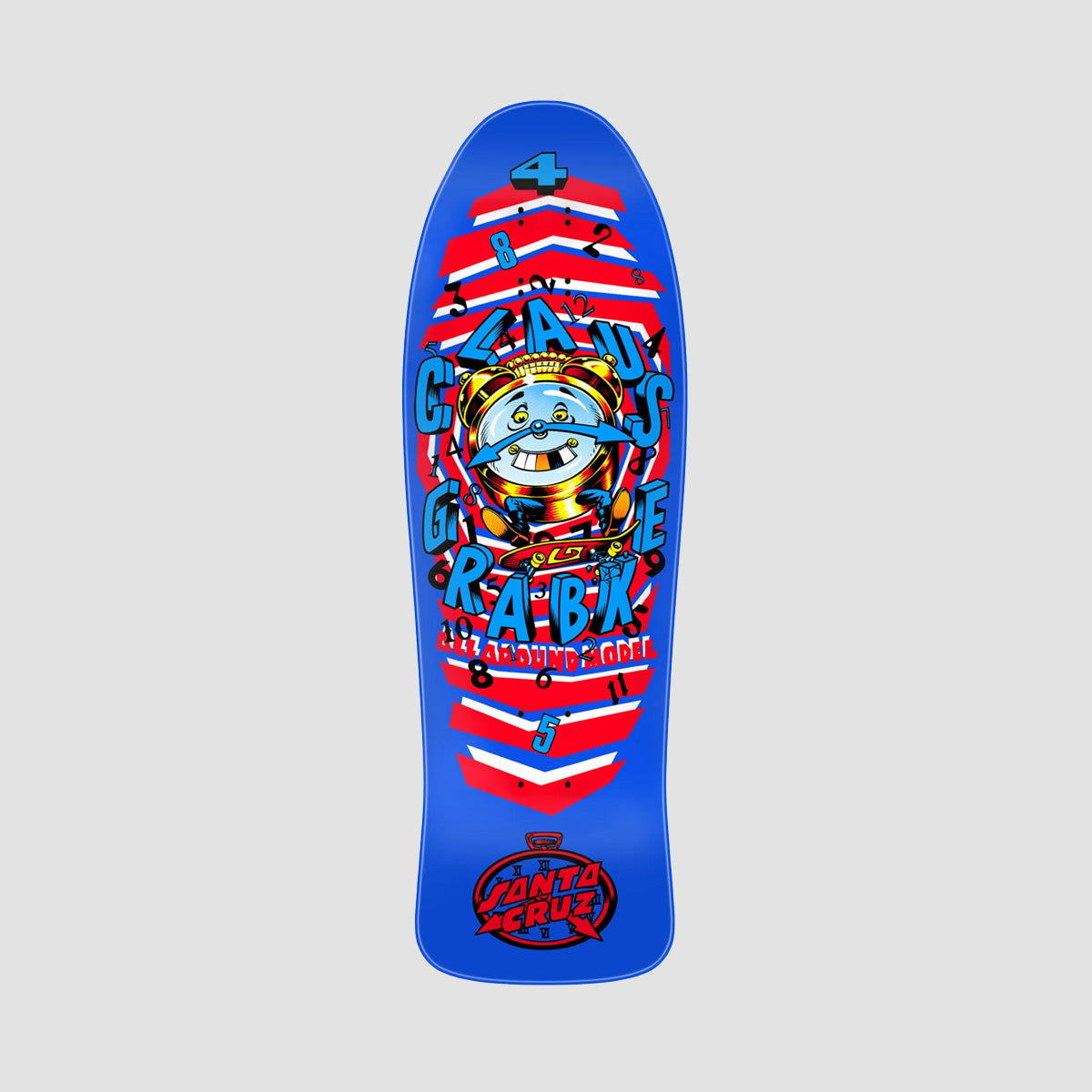 Santa Cruz Grabke All Around Reissue Skateboard Deck - 9.89"