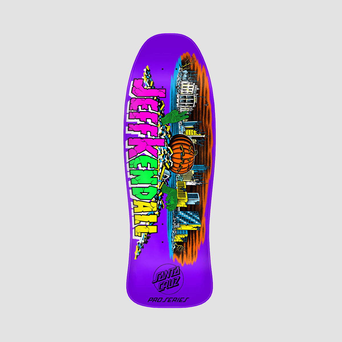 Santa Cruz Kendall Pumpkin Reissue Skateboard Deck - 10"