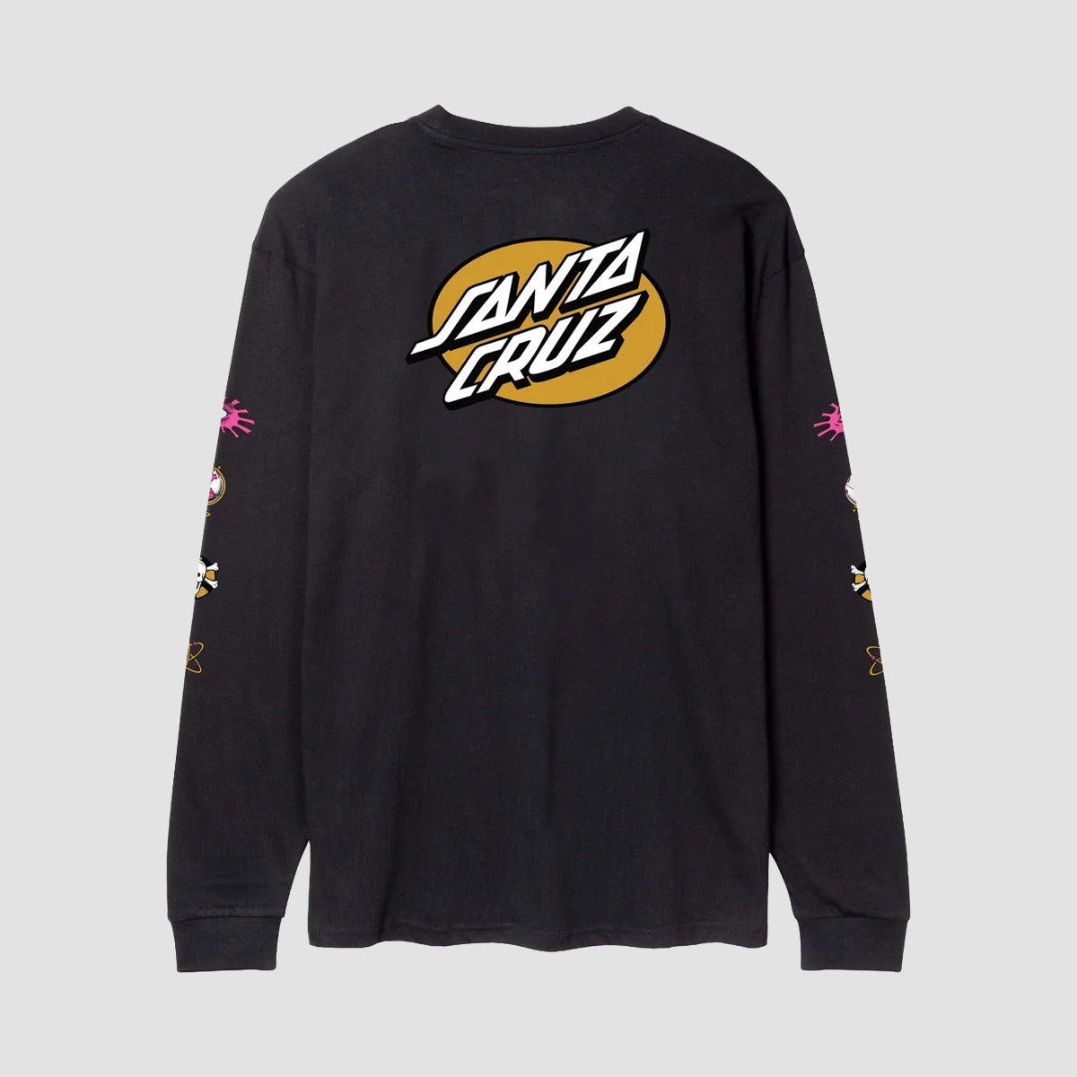 Santa Cruz Knibbs Cryptic Longsleeve T-Shirt Black