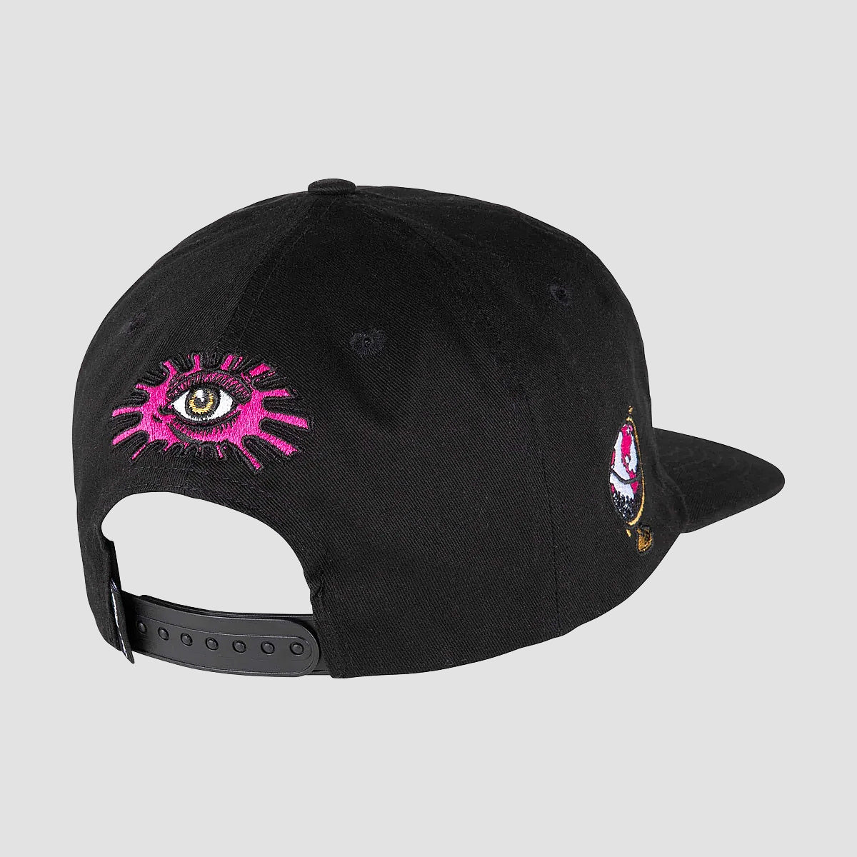 Santa Cruz Knibbs Cryptic Snapback Cap Black